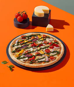 Nonna's Pesto Pizza.
