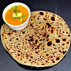 Aloo cheese cupcicum paratha