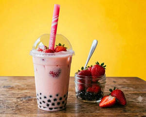 Strawberry Bubble Tea