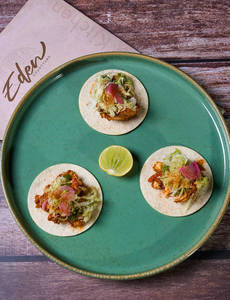 Paneer Khurchan Tacos