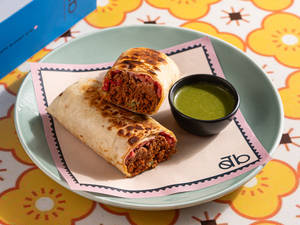 Kashmiri Mutton Seekh Roll