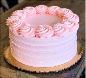 Eggless Strawberry Cake [500 Grams]