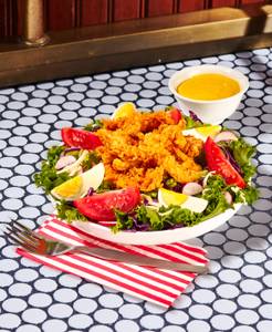 Cajun Fried Chicken Salad