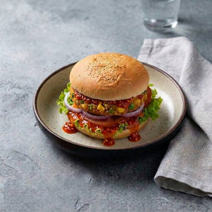 Punjabi Tadka Burger