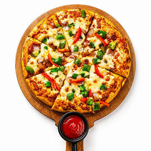 Super Veggie Pizza [9 Inches]