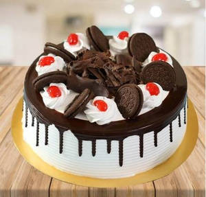 Eggless Oreo Black Forest Cake [500 Grams]