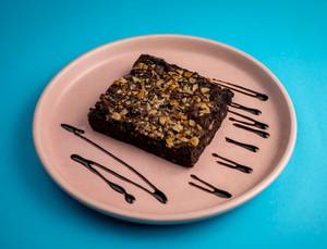 Eggless Walnut Brownie
