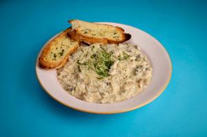 Creamy Mushroom Risotto Chicken