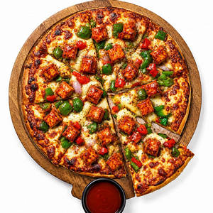 Chilli Paneer Pizza [9 Inches]