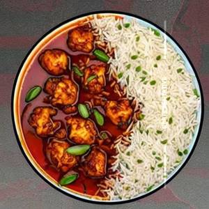Chicken Manchurian Rice