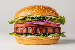 BBQ Veg Burger