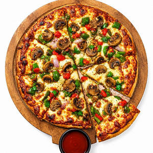 Mushroom Rush Pizza [9 Inches]