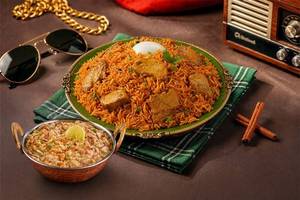 OG Thalaiva Chicken Biryani (Boneless) (Serves 2) with Chicken Haleem (660 Gm)