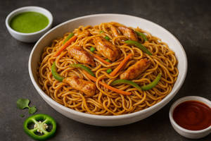 Chicken Hakka Style Noodle