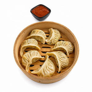 High Protein Garlic Veg Momo (7 Pc)