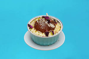 Gulab Jamun Custard Cup