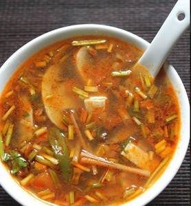 Tom yum soup