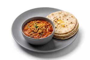 Sev Tamater With 4 Butter Roti