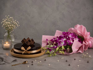 Orchid Truffle Elegance