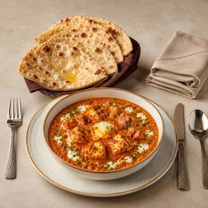 Panner Tikka With 4 Roti Butter