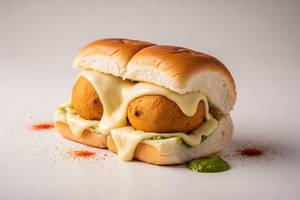 Cheesy Vada Pav