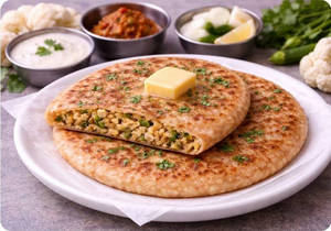 Chilli Cheese Paratha