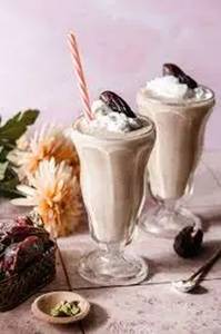 Badam Date Milkshake