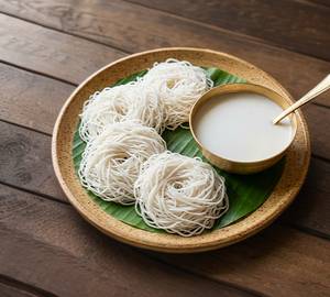Healthy Rice Idiyappam With Coconut Milk (4, Pcs)