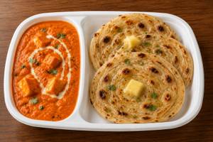 Shahi Paneer & 3 Butter Roti