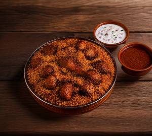 Chilli chicken biryani