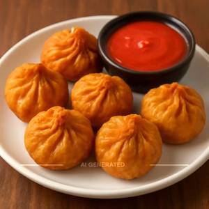 Chicken Fried Momos (6pcs)