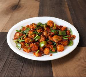 Chilly Mushroom (Dry)