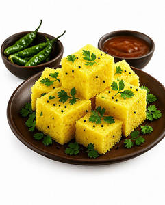 Jain Dhokla Plate