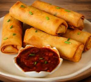 Paneer Spring Roll/பன்னீர் ரோல் (4 Pcs)