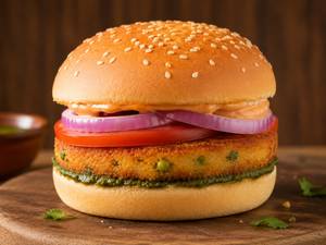 2 Aloo tikki burger
