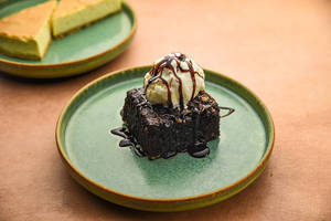 Brownie With Ice Cream [1 Pieces]