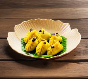 Spinach corn and water chestnut [6 pieces]