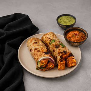 Tawa Paneer Roll