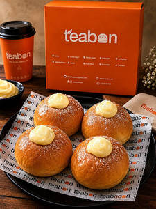 Mini Mango Cream Bun ( Pack Of 4 )