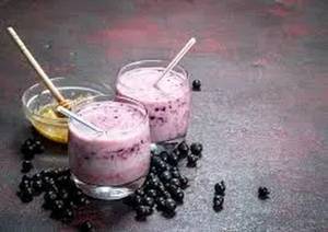 Blackcurrant Milkshake