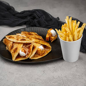 Paneer Tikka Roll + Coke