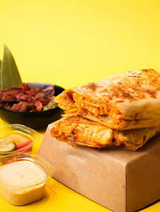 Grilled Cottage Cheese Wrap