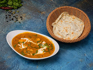 3 Porotta + Paneer Butter Masala