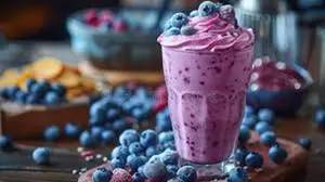 Blueberry Milkshake