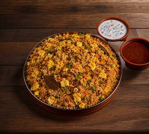Egg fried biryani