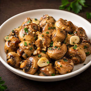 Butter Garlic Mushrooms
