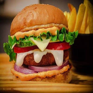Fc Tandoor Cheese Burger