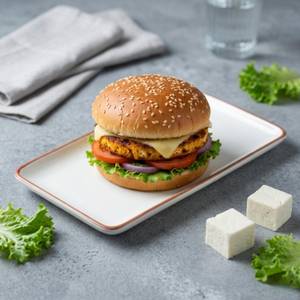 Spicy Paneer Burger