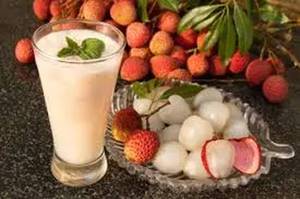 Litchi Milkshake