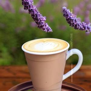 Elderflower & Lavender Bubble Coffee